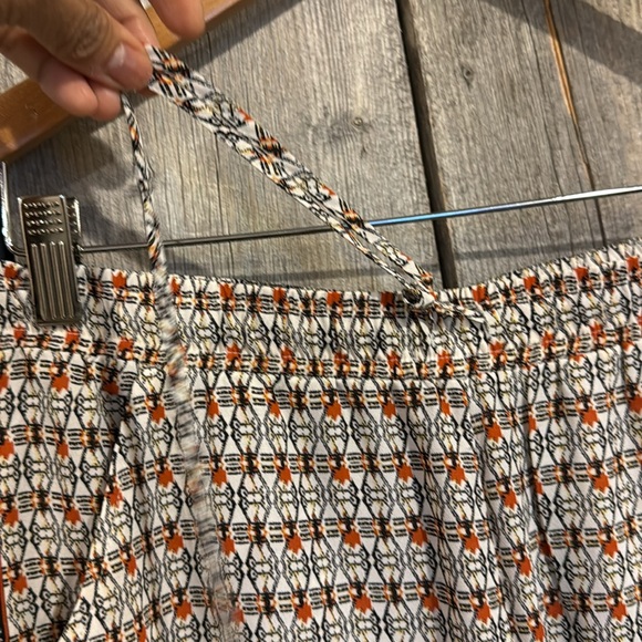 Multicolor Tweed Wide-Leg Pants XL - Picture 4 of 8